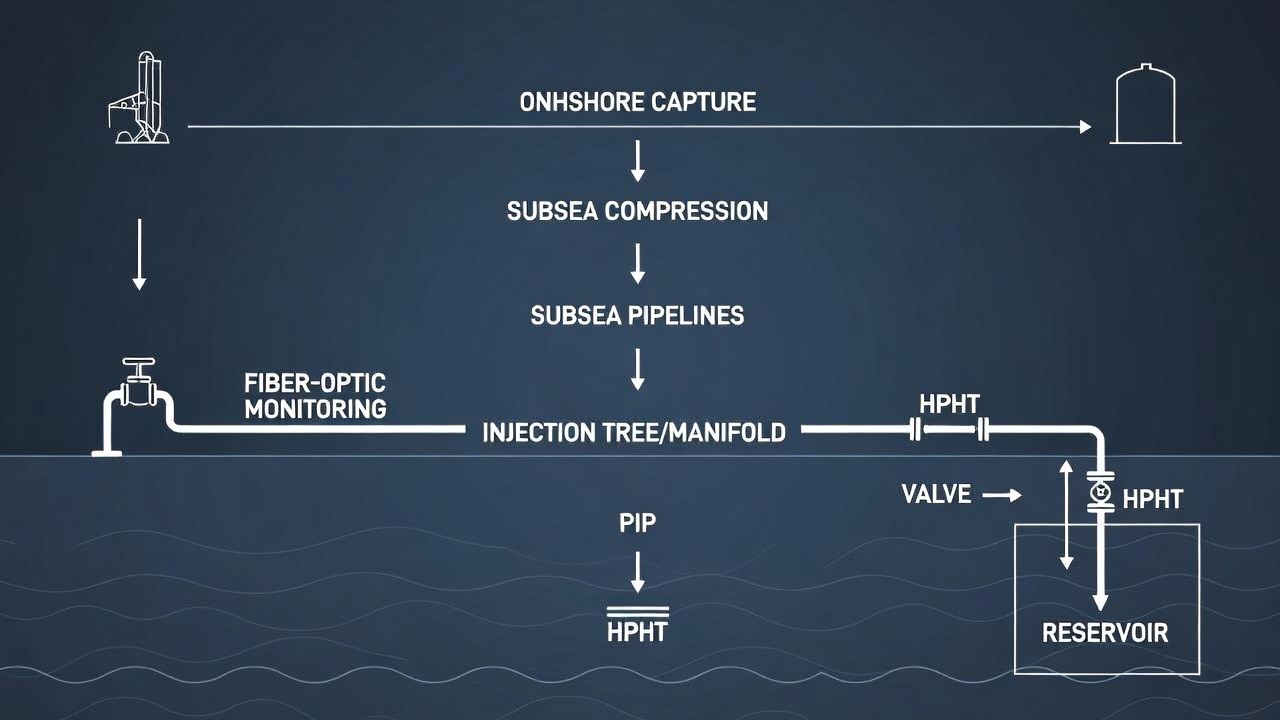 Subsea Compression Examples CCS Integration in LNG & Floating Wind: Subsea Technology, Logistics ...